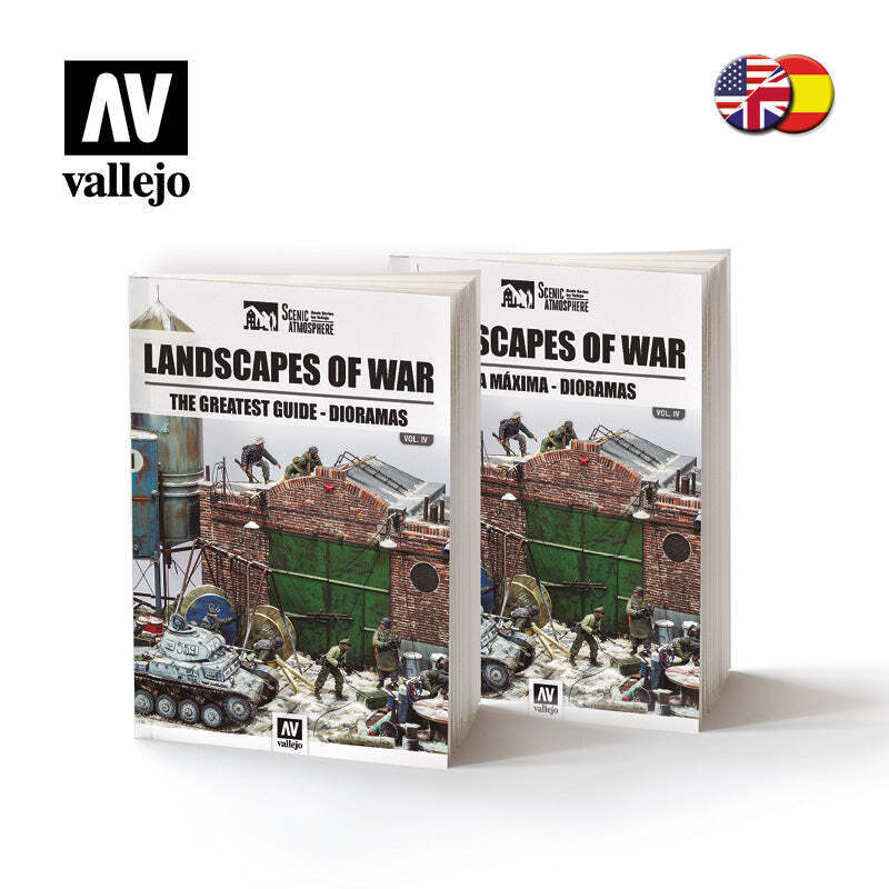 AV75026 Vallejo Book Landscapes of War Vol. 4 [75026] [75026] Vallejo