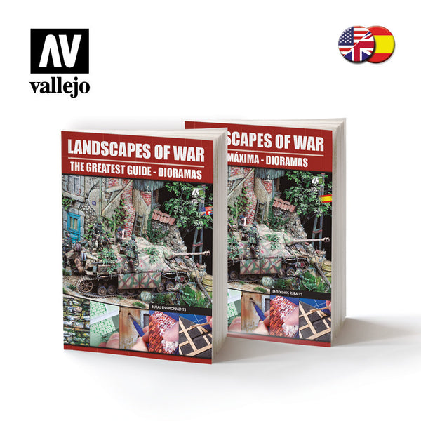 AV75034 Vallejo Book: Landscapes of War Vol. 3 [75034]