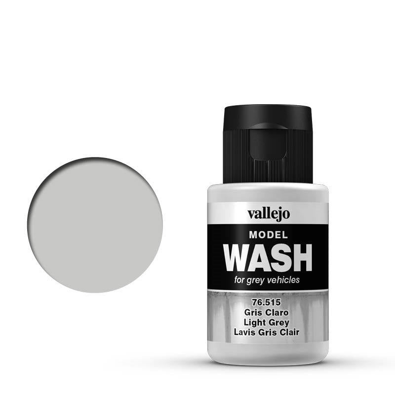 AV76515 Vallejo Model Wash Light Grey 35 ml Acrylic Paint [76515] Vallejo