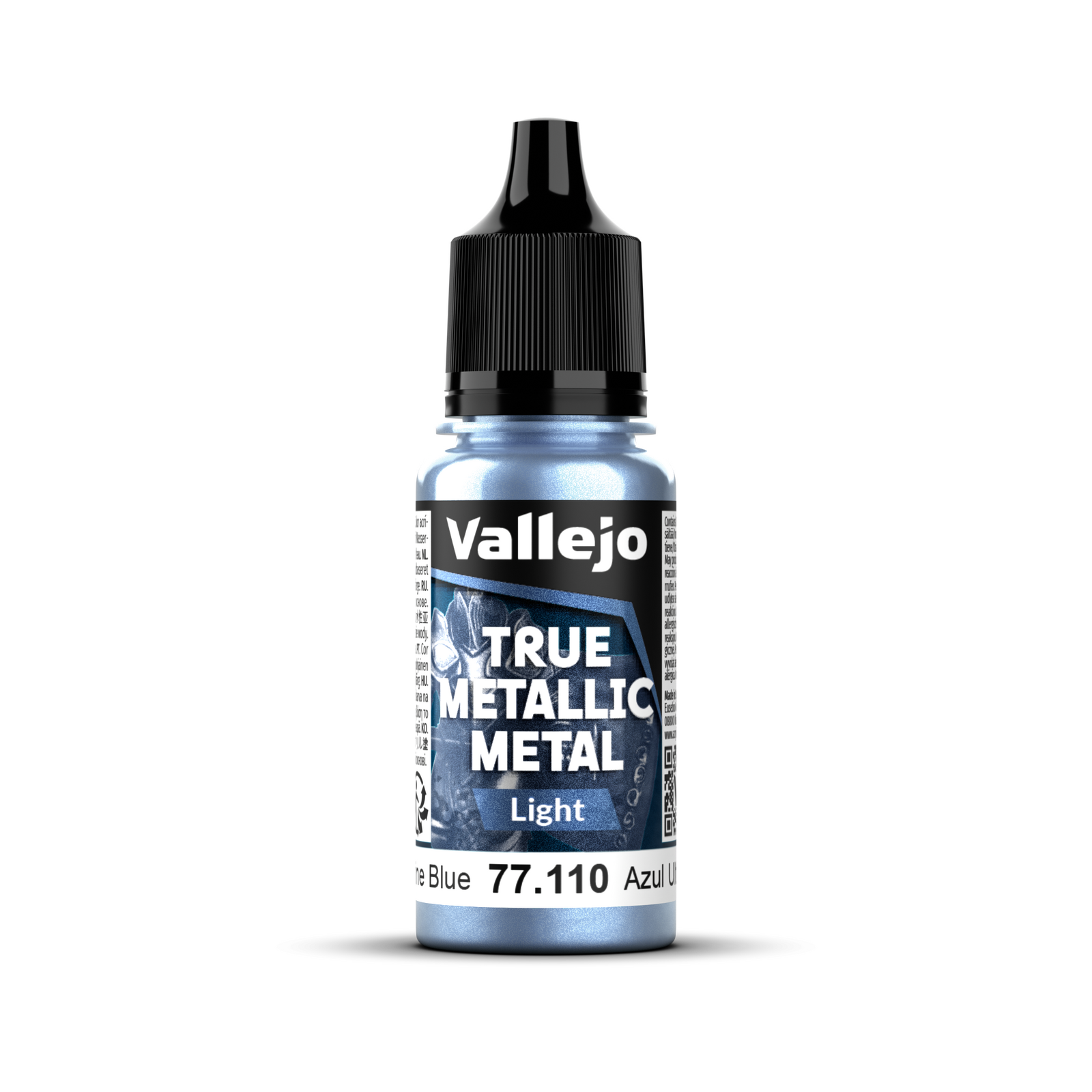 Vallejo True Metallic Metal: Light - Ultramarine Blue 18 ml