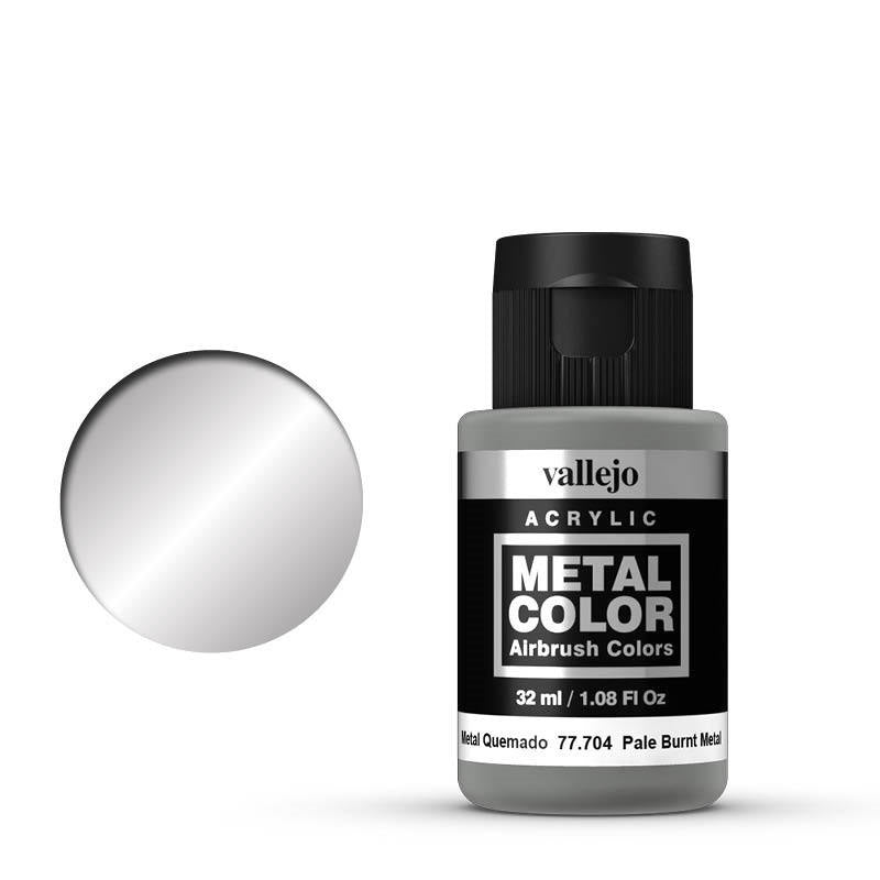 AV77704 Vallejo Metal Color Pale Burnt Metal 32ml Acrylic Paint [77704] Vallejo