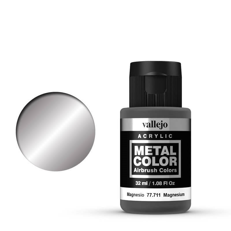 AV77711 Vallejo Metal Color Magnesium 32ml Acrylic Paint [77711]