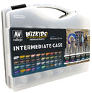 AV80261 Vallejo Wizkids Intermediate Case Acrylic Paint Set (40 Colour Set) [80261] Vallejo