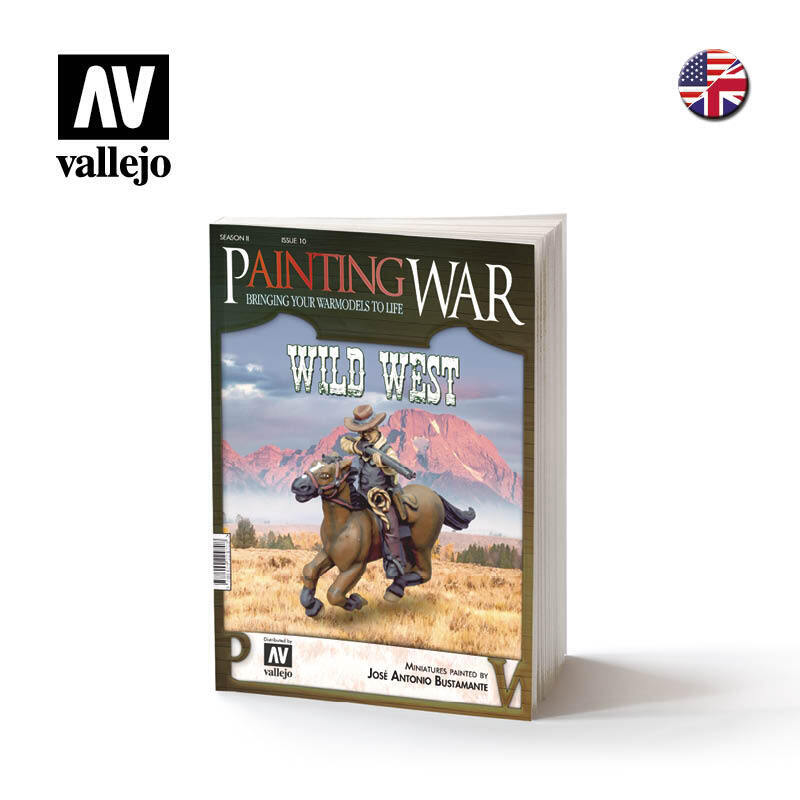 AVPAWA-010EN Vallejo Book: Painting WAR Wild West [PAWA-010EN] Vallejo