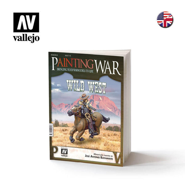 AVPAWA-010EN Vallejo Book: Painting WAR Wild West [PAWA-010EN]