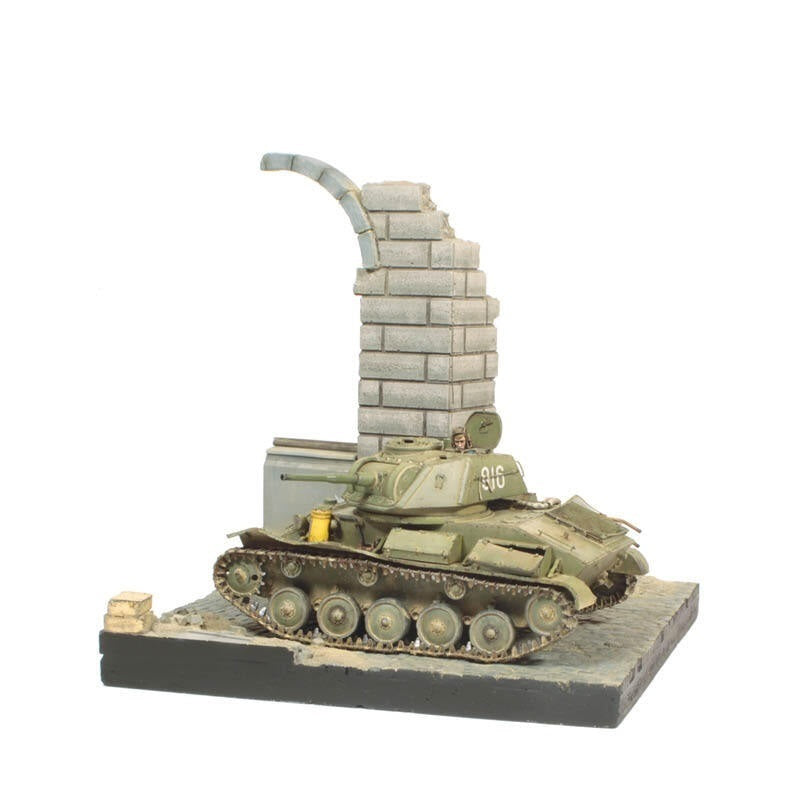 AVSC003 Vallejo German Ruined Building Scenic Base [SC003]