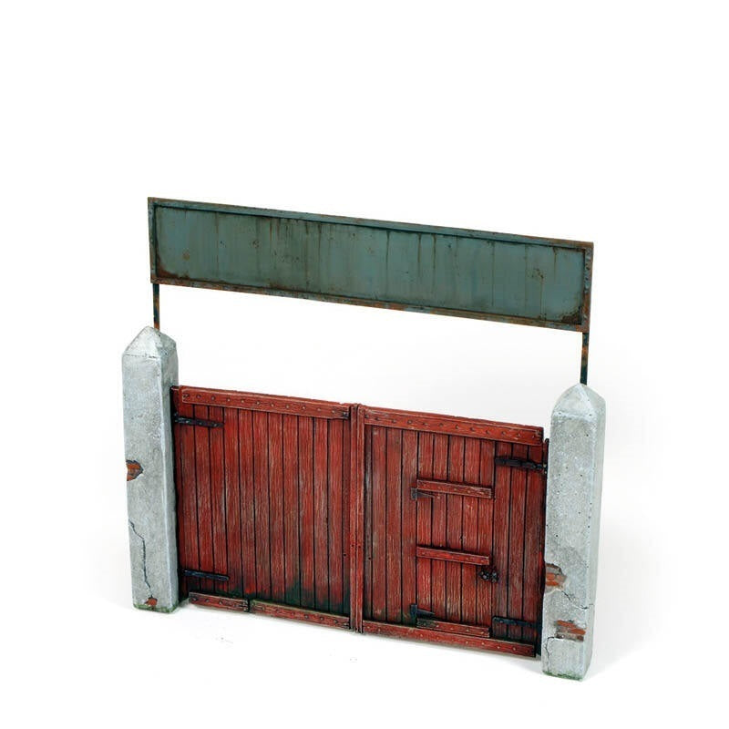 AVSC006 Vallejo Village Gate 15x15 cm. Diorama Accessory [SC006] Vallejo