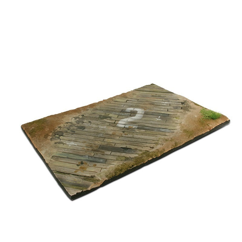 AVSC102 Vallejo Scenics 31x21 Wooden airfield surface Diorama Base [SC102] Vallejo