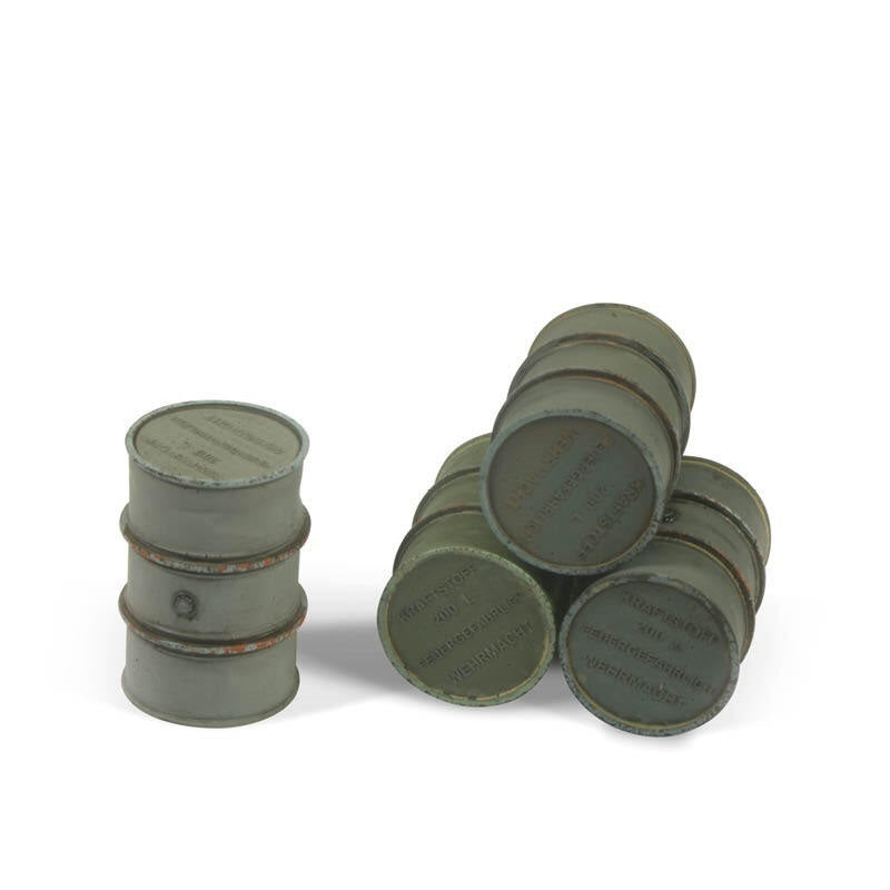 AVSC205 Vallejo Wehrmacht Fuel Drums Diorama Accessory [SC205] Vallejo