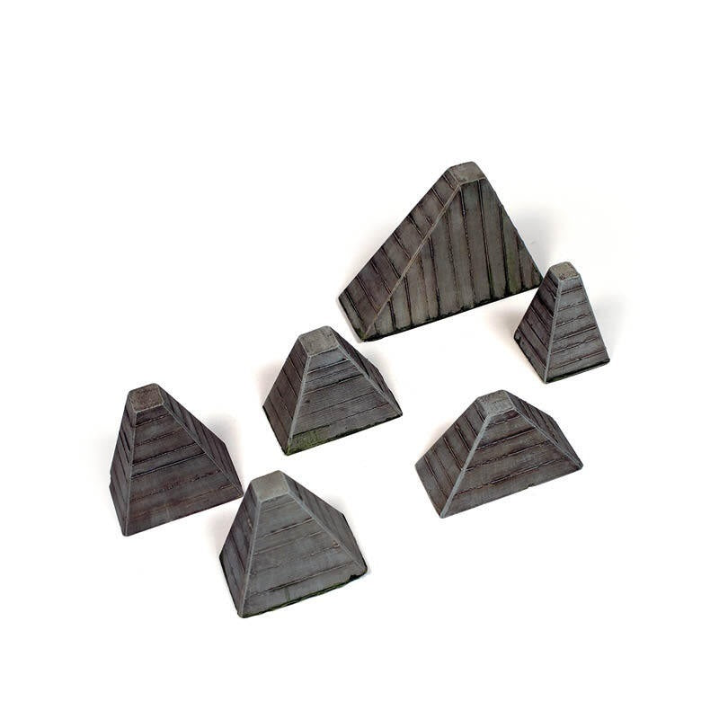 AVSC219 Vallejo Hckerhindernis (Anti-Tank Barriers) Diorama Accessory [SC219] Vallejo