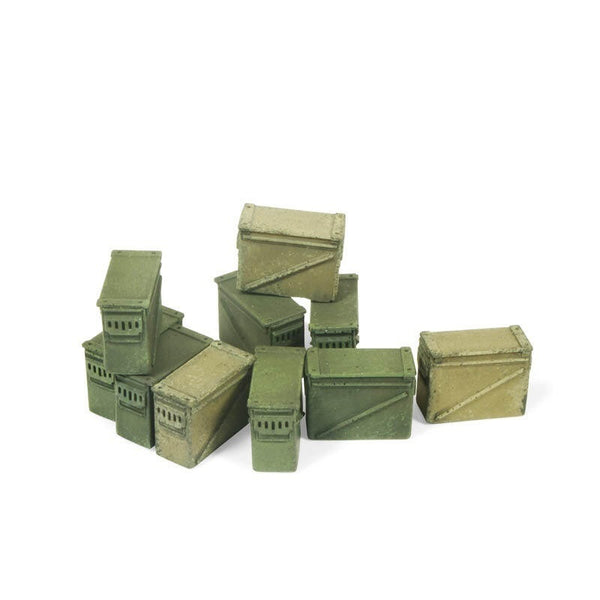 AVSC221 Vallejo Large Ammo Boxes 12.7mm Diorama Accessory [SC221]