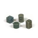 AVSC224 Vallejo WWII German Food Containers Diorama Accessory [SC224] Vallejo