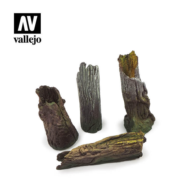 AVSC303 Vallejo Scenics: Large Tree Stumps [SC303] Vallejo