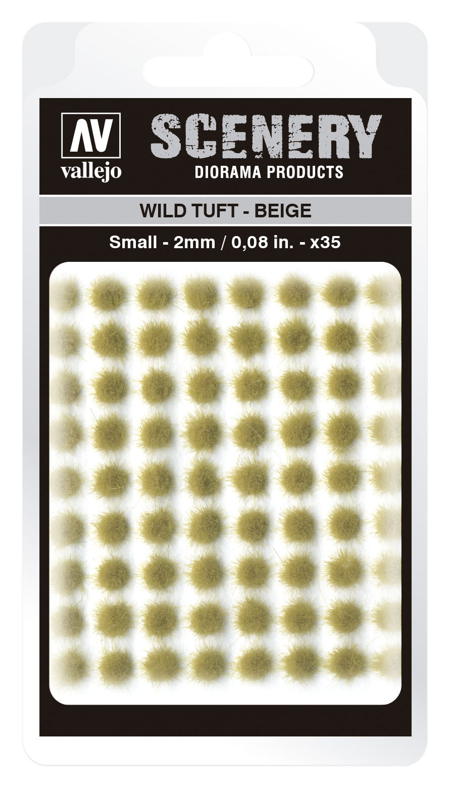 AVSC403 Vallejo 2mm Wild Tuft - Beige Diorama Accessory [SC403] Vallejo