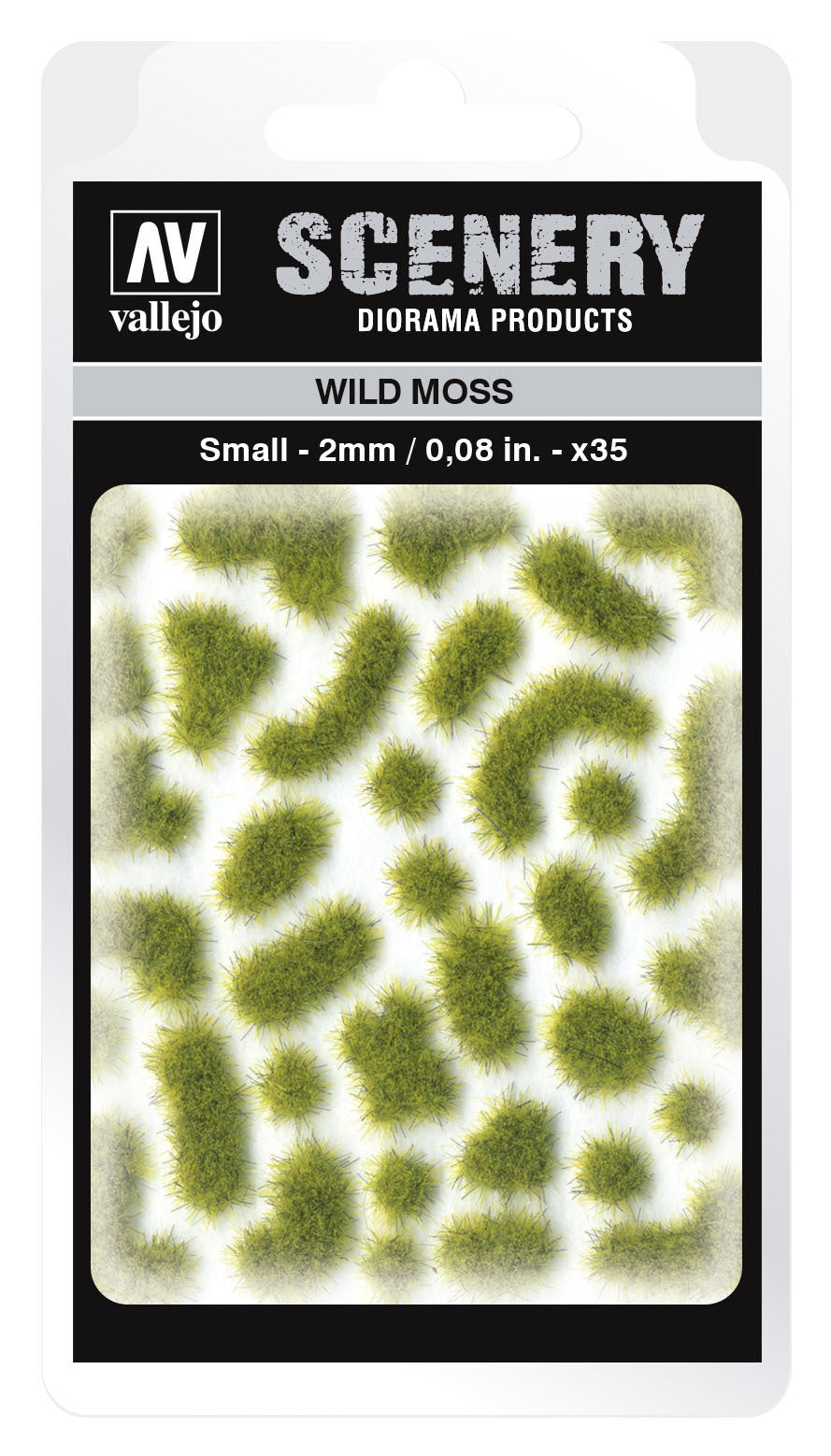 AVSC404 Vallejo 2mm Wild Moss Diorama Accessory [SC404] Vallejo