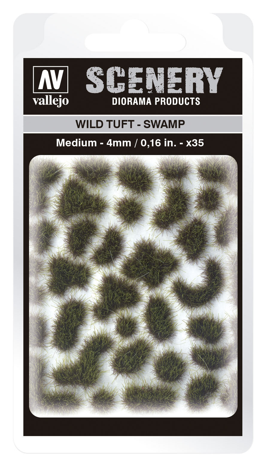 AVSC405 Vallejo 4mm Wild Tuft - Swamp Diorama Accessory [SC405] Vallejo