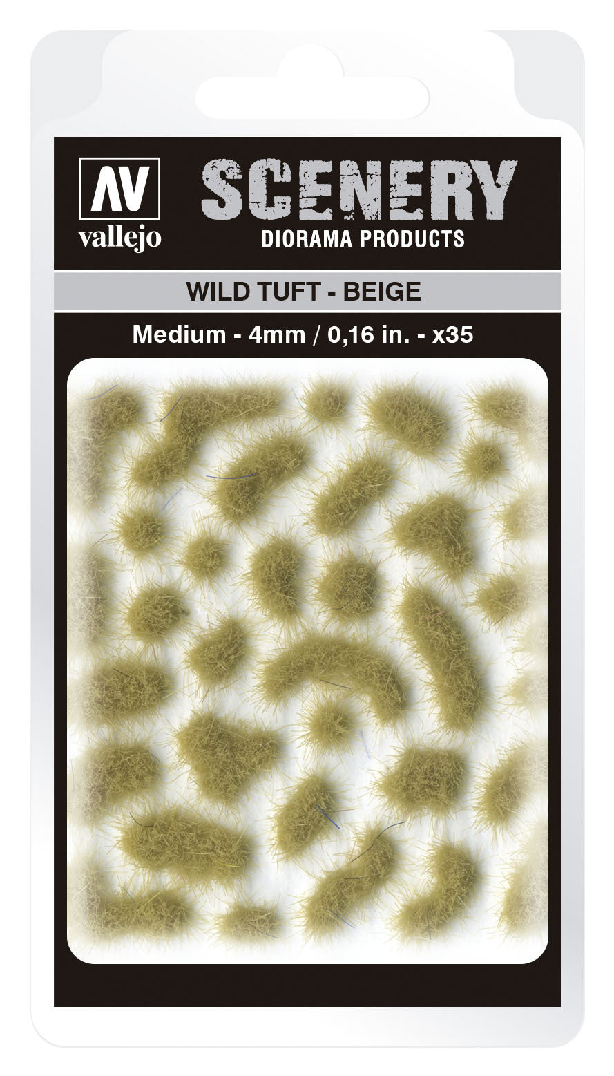 AVSC408 Vallejo 4mm Wild Tuft - Beige Diorama Accessory [SC408] Vallejo