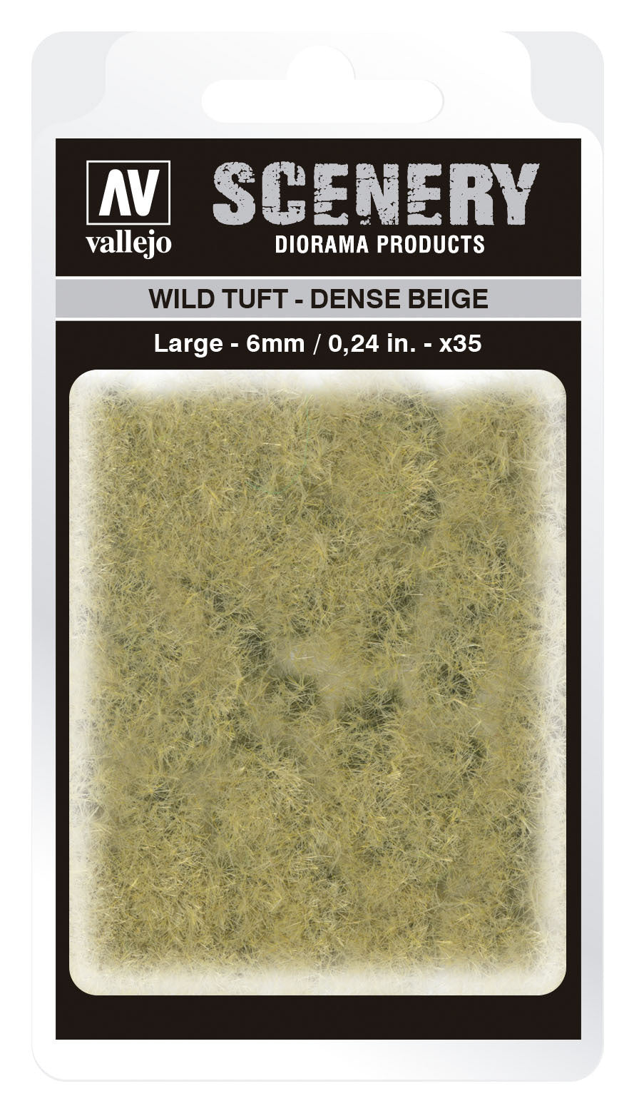 AVSC412 Vallejo 6mm Wild Tuft - Dense Beige Diorama Accessory [SC412] Vallejo