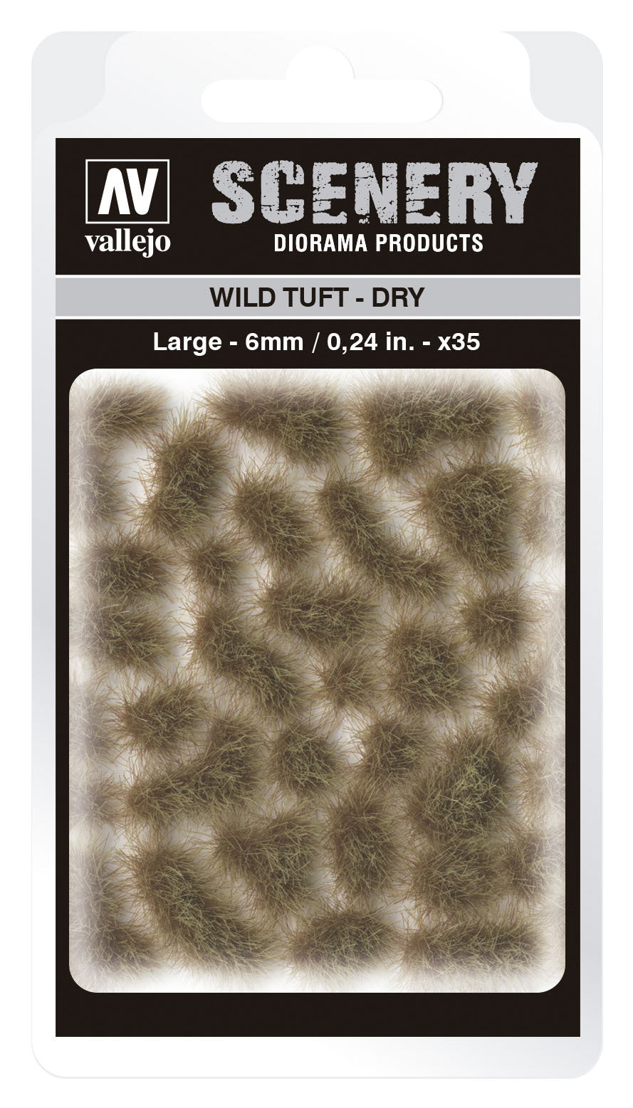 AVSC419 Vallejo 6mm Wild Tuft - Dry Diorama Accessory [SC419] Vallejo