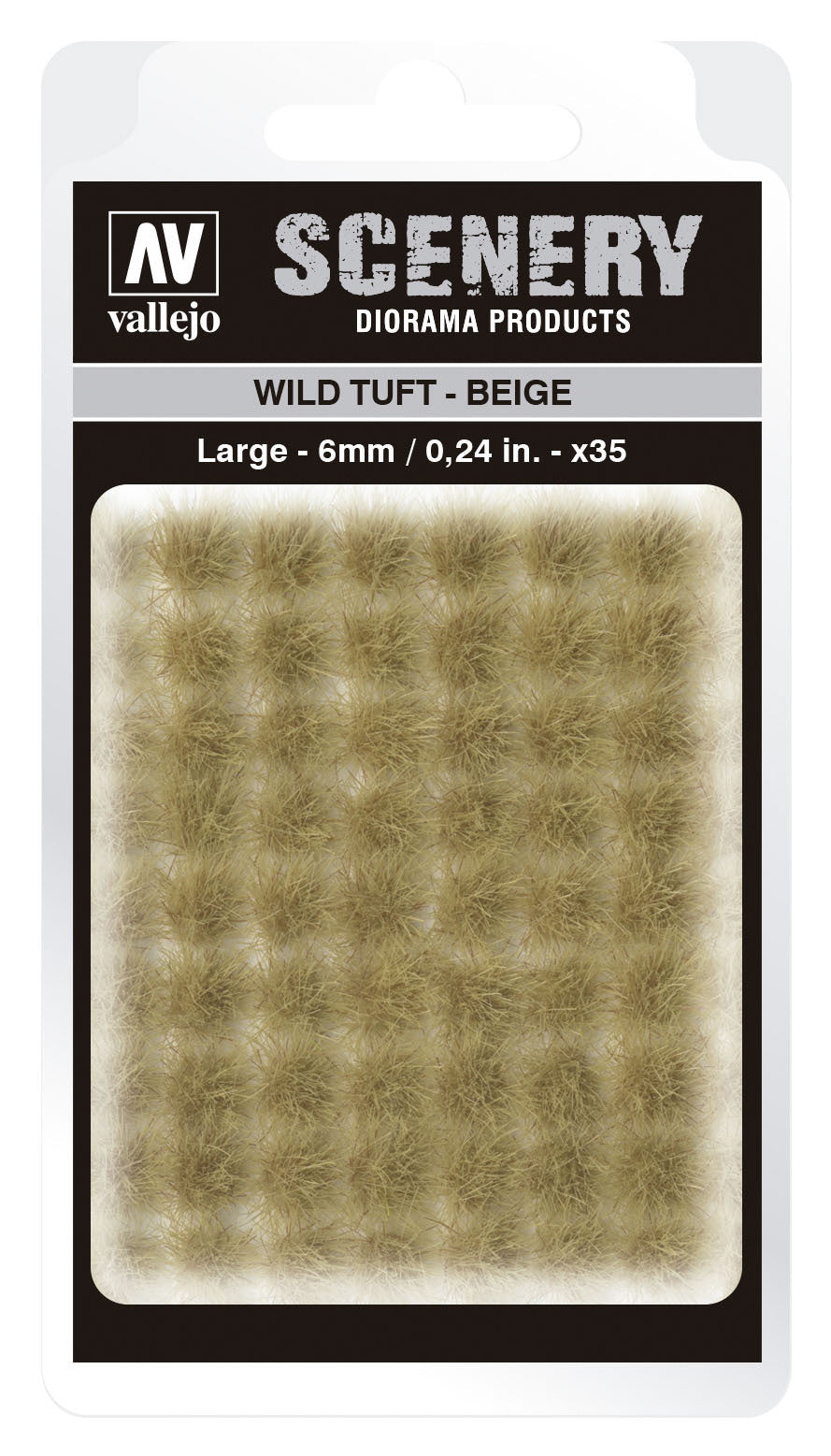 AVSC420 Vallejo 6mm Wild Tuft - Beige Diorama Accessory [SC420] Vallejo