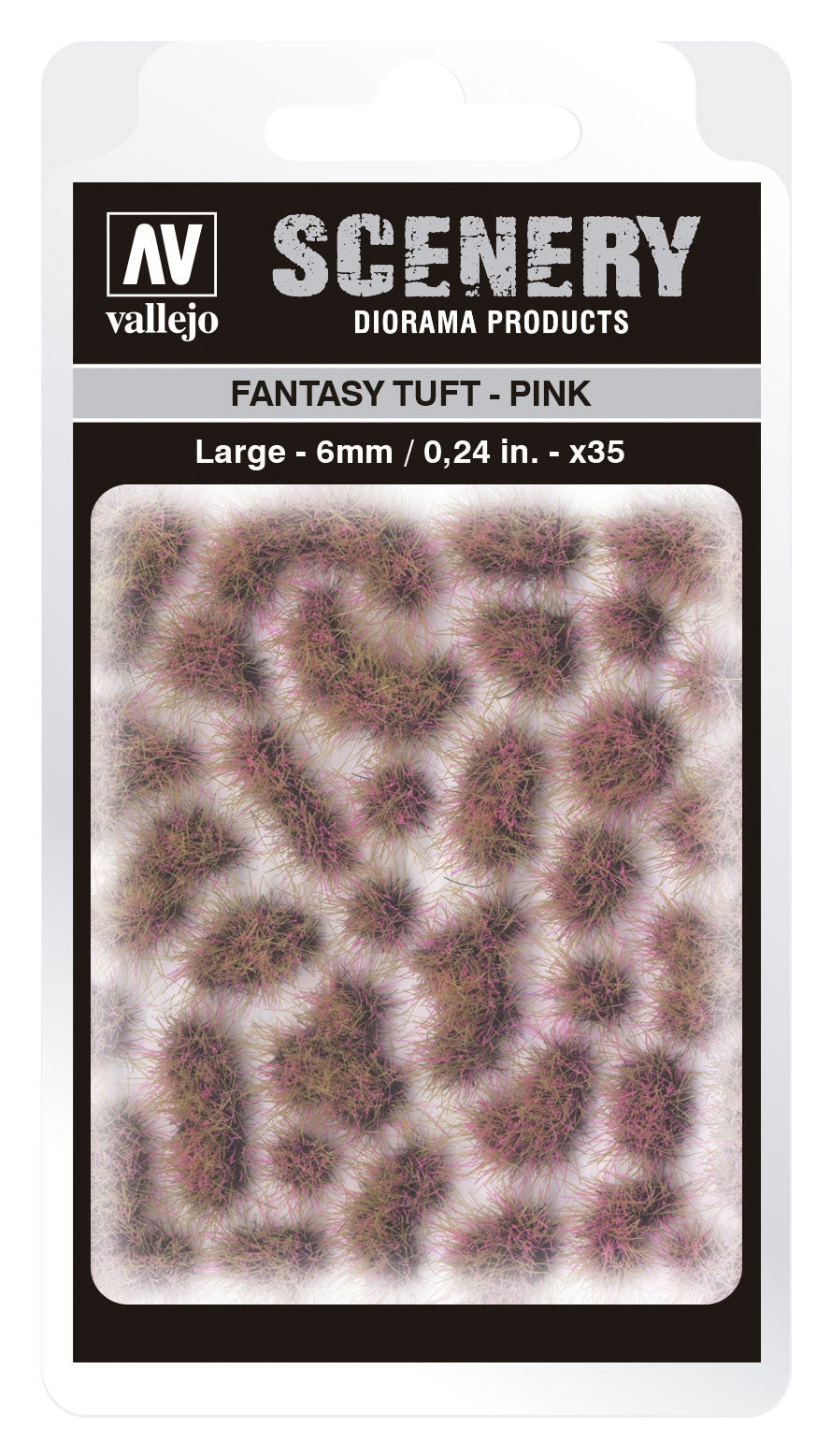 AVSC433 Vallejo 6mm Fantasy Tuft - Pink Diorama Accessory [SC433] Vallejo