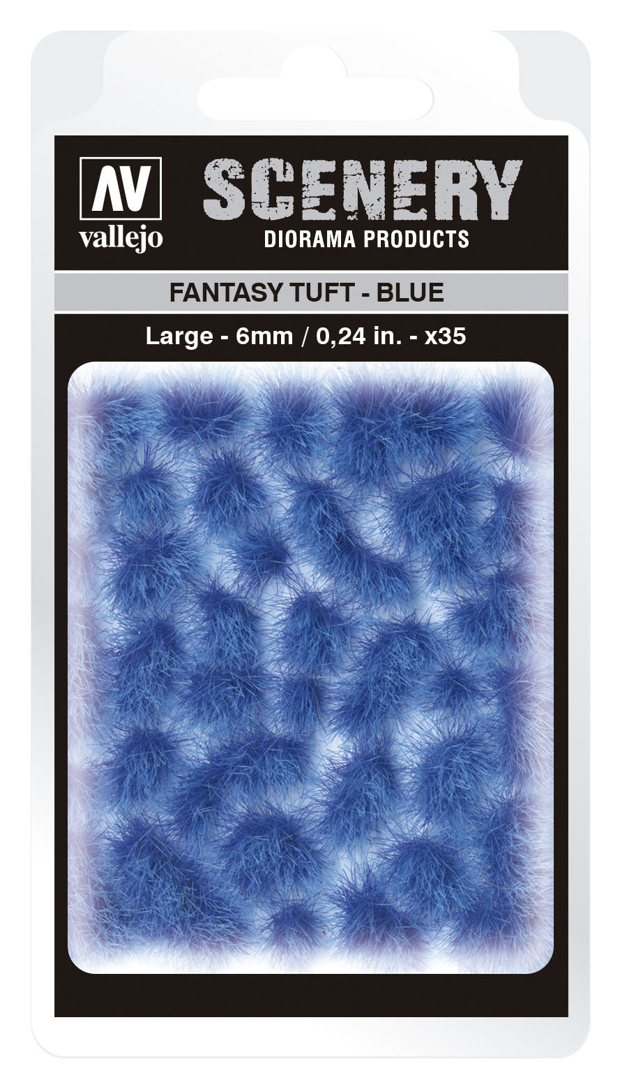 AVSC434 Vallejo 6mm Fantasy Tuft - Blue Diorama Accessory [SC434] Vallejo