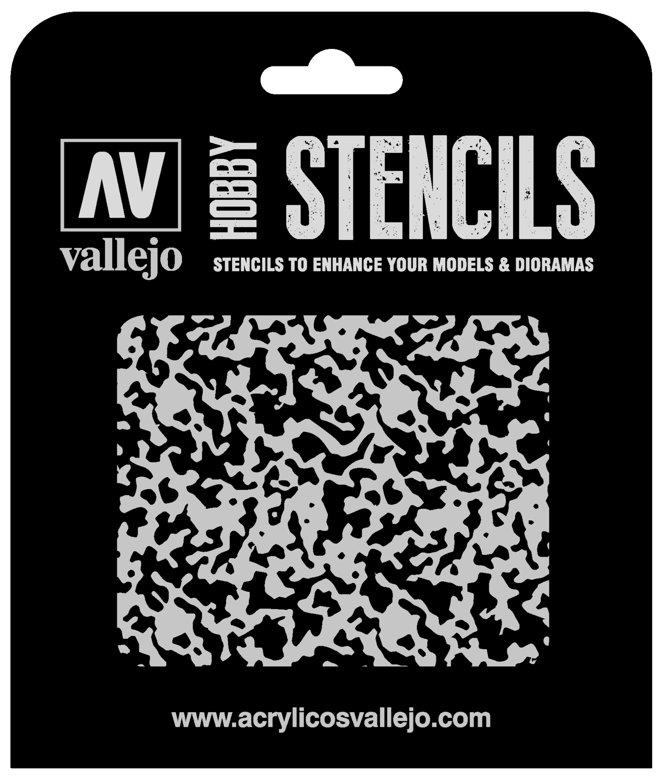 AVST-AIR001 Vallejo 1/48 Weathered Paint 1/48 Stencil [ST-AIR001] Vallejo