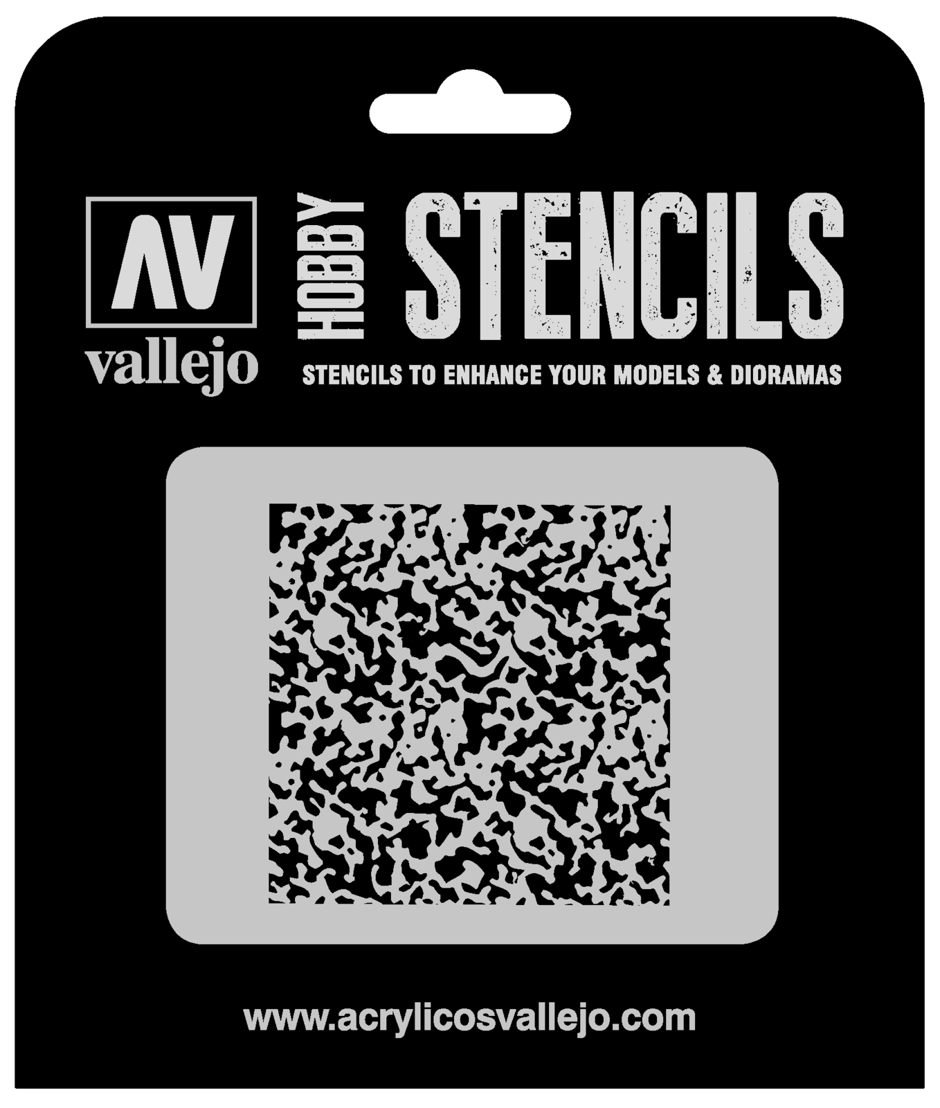AVST-AIR002 Vallejo 1/72 Weathered Paint 1/72 Stencil [ST-AIR002] Vallejo