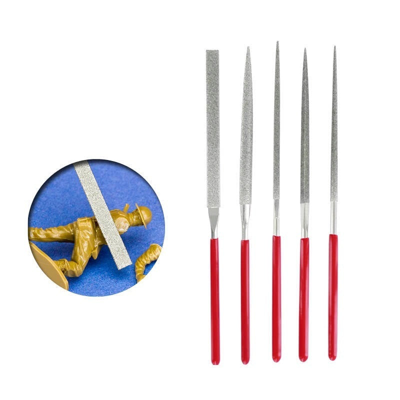 AVT03002 Vallejo Tools Set of 5 Diamond needle files [T03002]