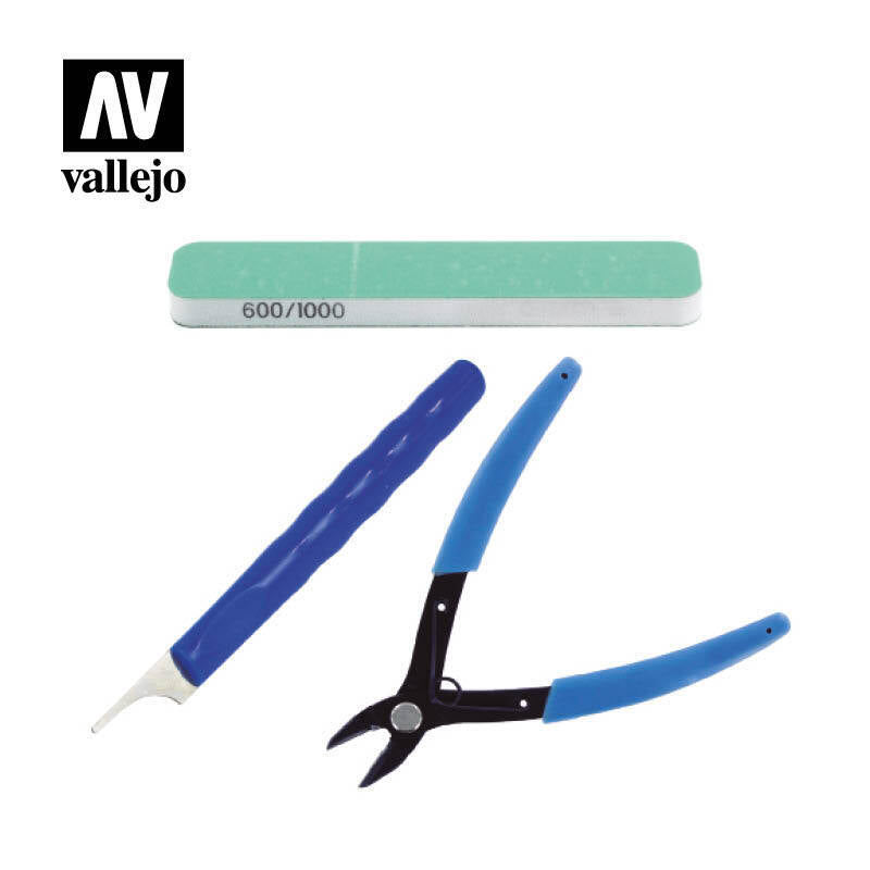 AVT11002 Vallejo Plastic Models Preparation Tool Kit [T11002] Vallejo