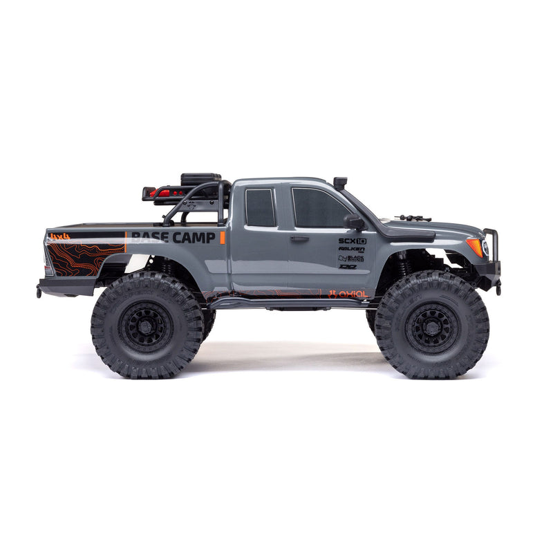 AXI-1375T2 Axial SCX10 III Base Camp V2 1/10 Rock Crawler RTR, Gray
