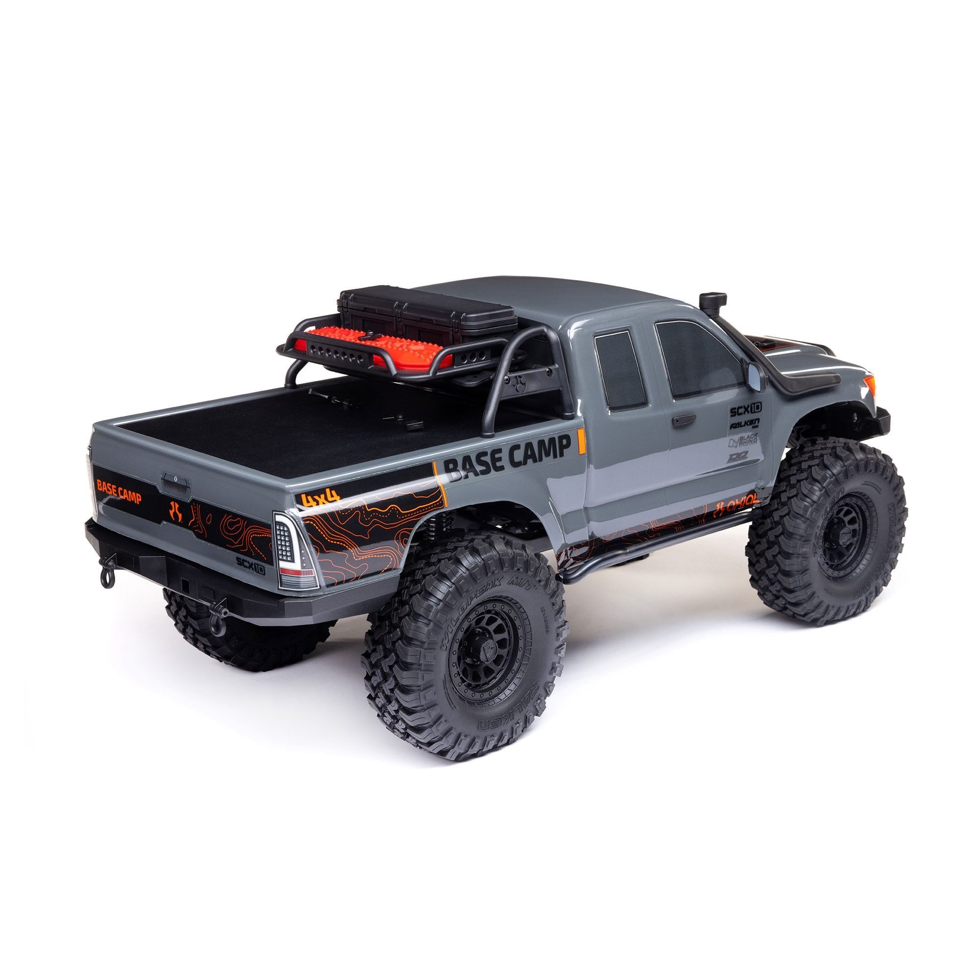 AXI-1375T2 Axial SCX10 III Base Camp V2 1/10 Rock Crawler RTR, Gray Axial