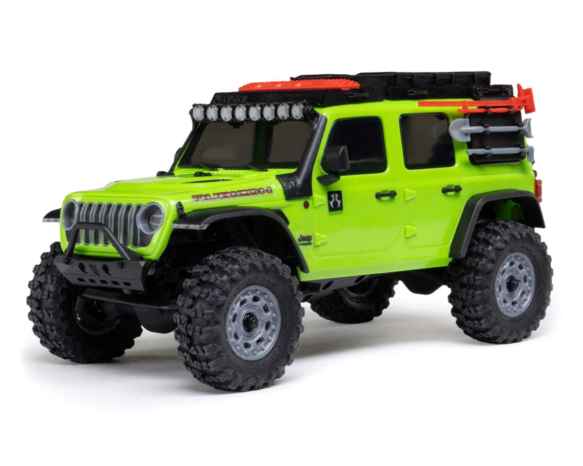 Axial SCX30 Jeep Wrangler JLU 1/30 Brushed Rock Crawler, RTR, Green AXI-2261T1