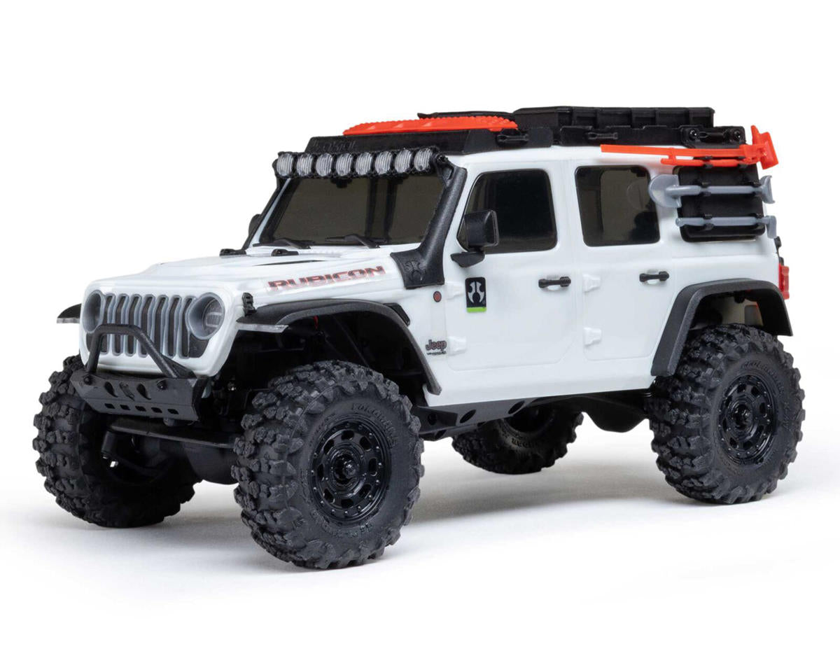 Axial SCX30 Jeep Wrangler JLU 1/30 Brushed Rock Crawler, RTR, White AXI-2261T2