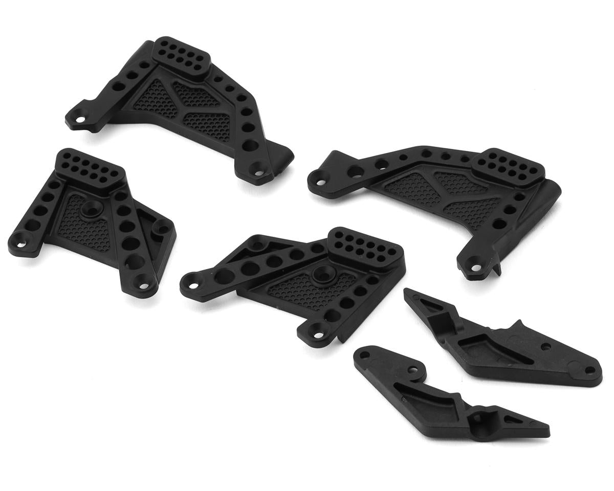 Axial FR/R Shock Towers with Supports, SCX10 III Coyote AXI-2996