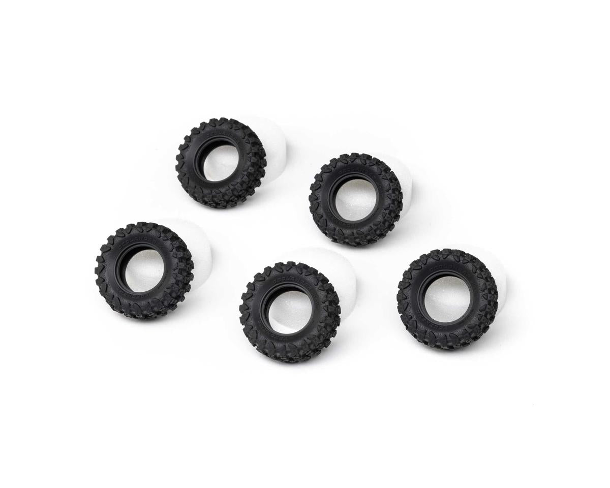 Axial Geolandar XMT Tyres and Foam, 5pcs, SCX30 AXI-3315