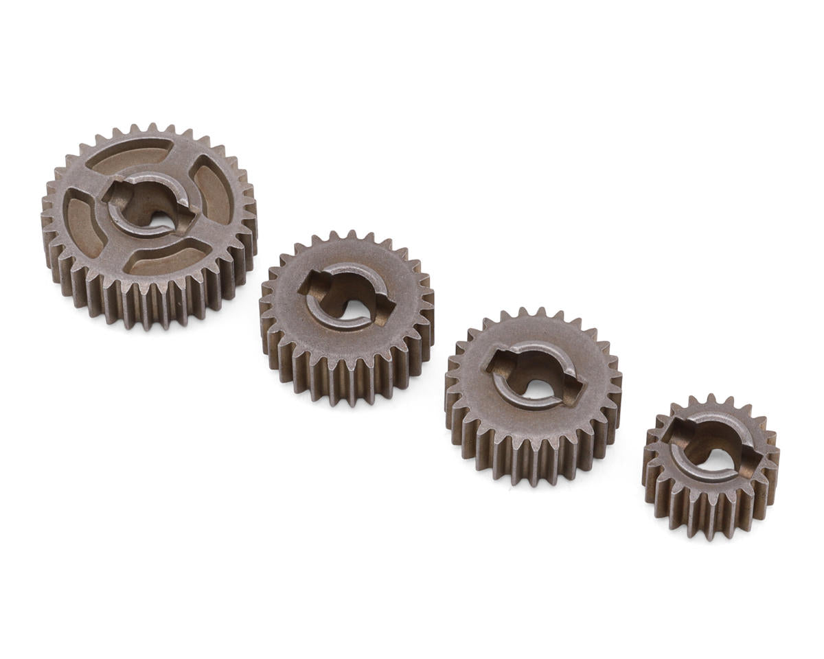 Axial 20T, 27T and 34T Metal Input Gears, SCX10 III CJ-7 V2 - AXI-3879