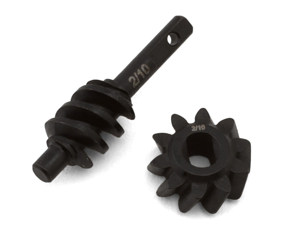 Axial Steel Ring/Pinion Worm Gear, 2/10T, Axle, SCX30 - AXI-4280