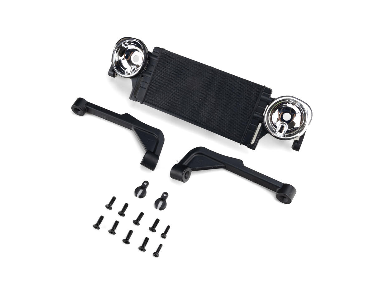 Axial Front Radiator and Lights, Jeep JT, SCX10 III MB - AXI-4311