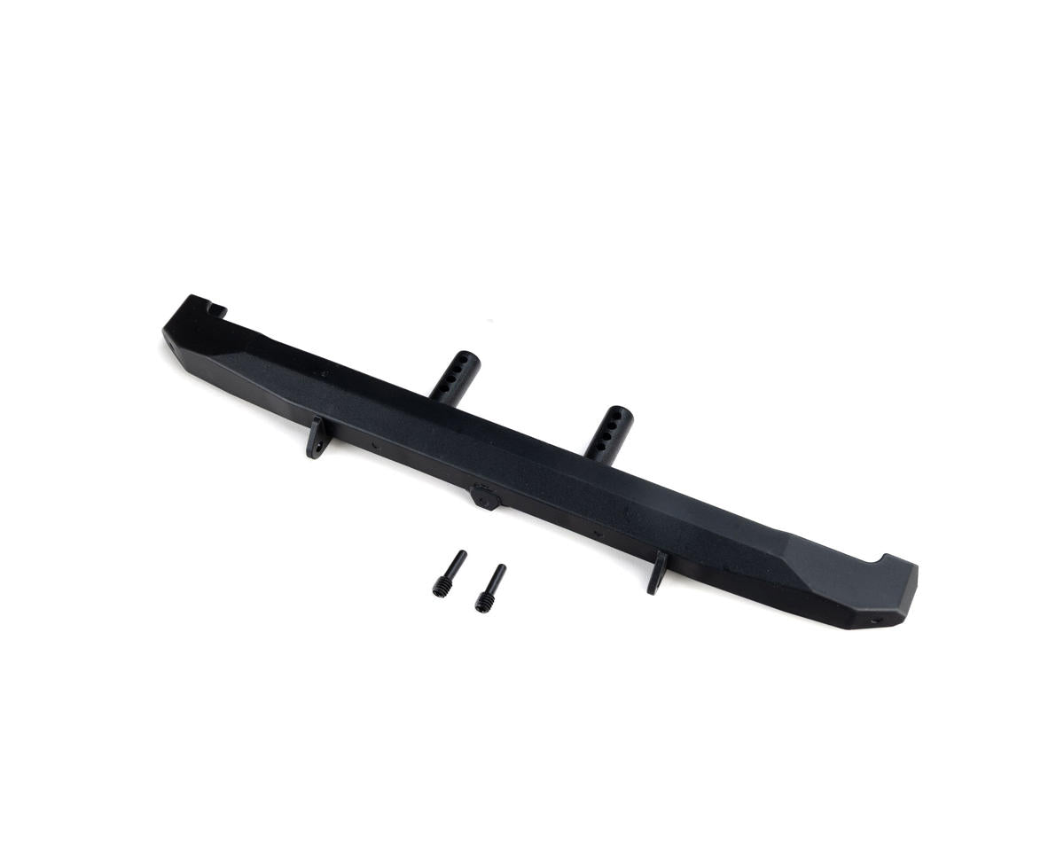 Axial Rear Bumper, Black, Jeep JT, SCX10 III MB - AXI-4313