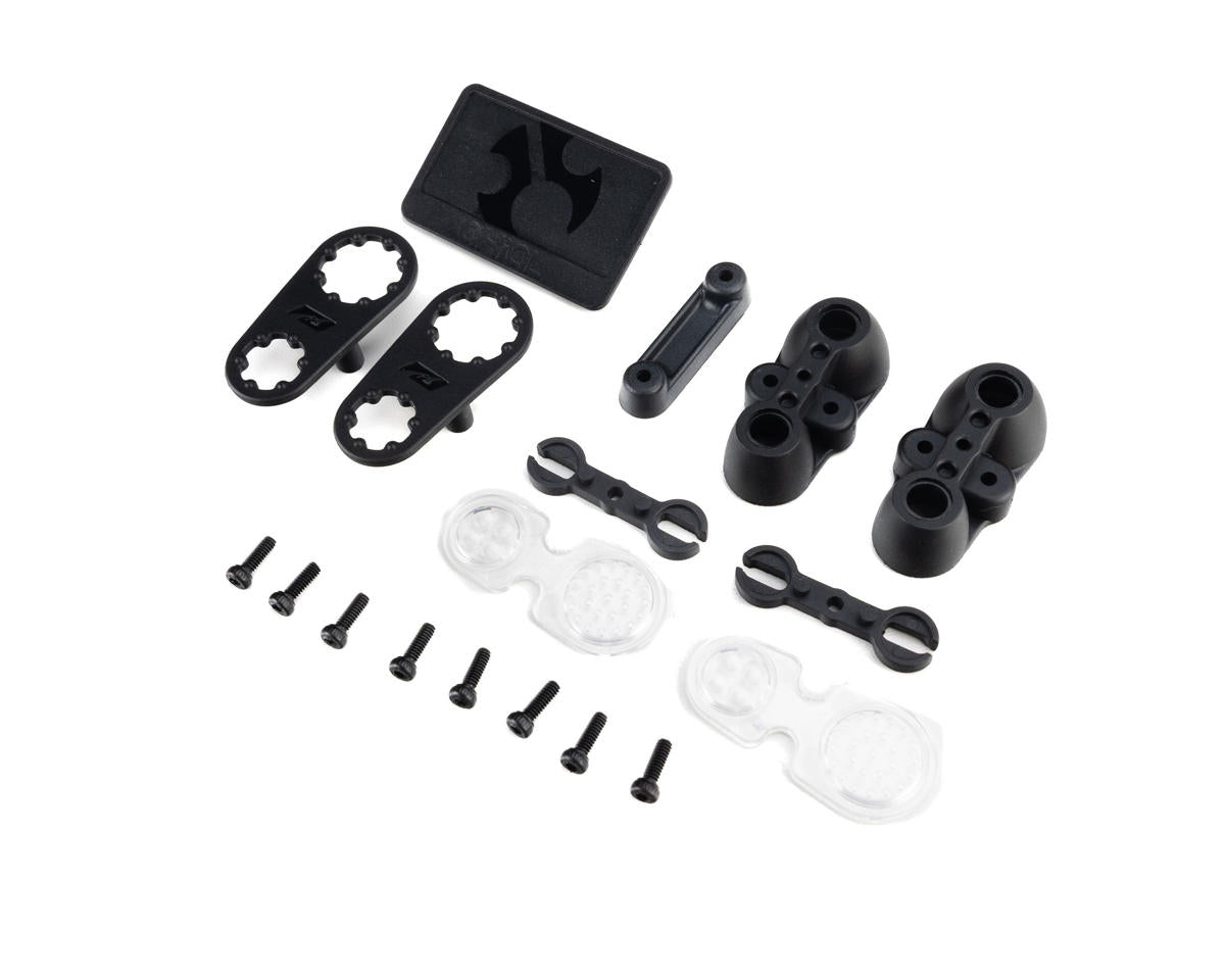 Axial Taillights and License Plate, Jeep JT, SCX10 III - AXI-4316