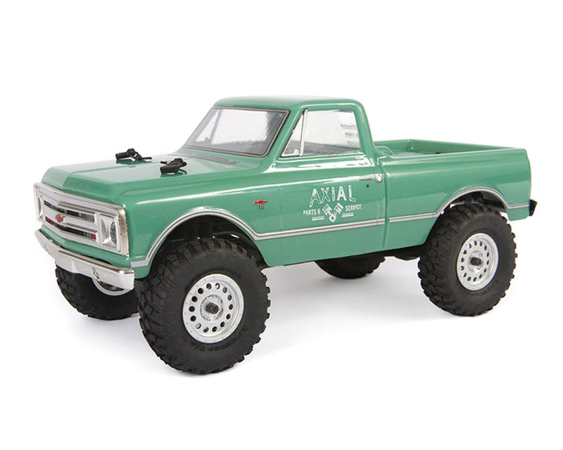 AXI00001T1 Axial SCX24 1967 Chevrolet C10 1/24 Crawler RTR, Green, AXI00001T1