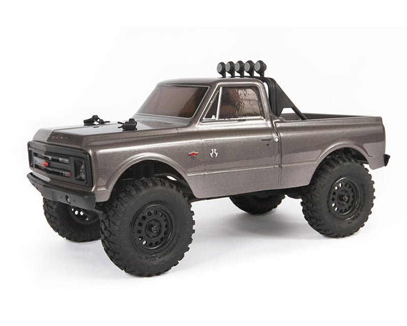 AXI00001T2 Axial SCX24 1967 Chevrolet C10 1/24 Crawler RTR, Silver, AXI00001T2