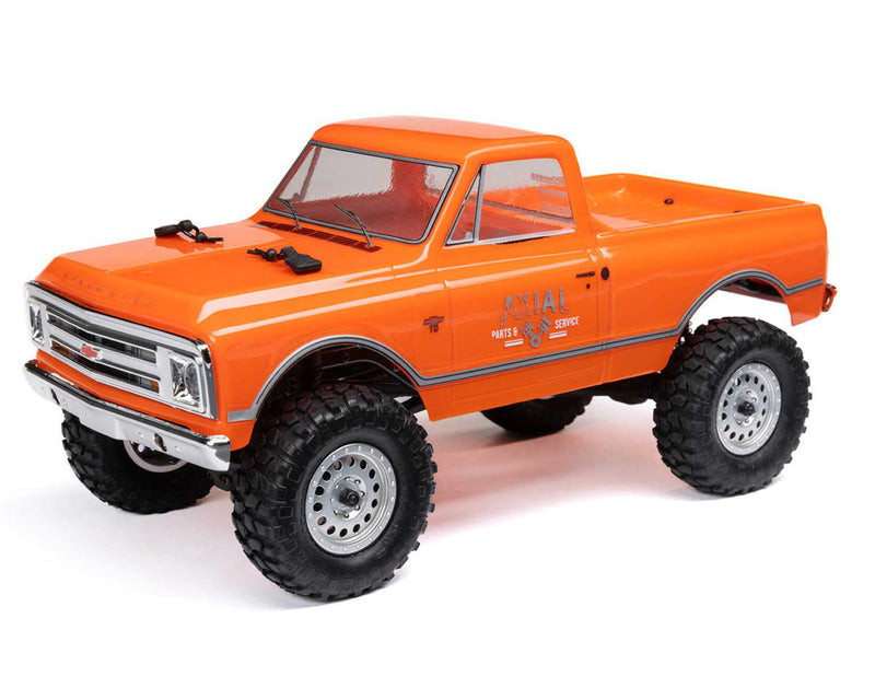 AXI00001V2T3 Axial SCX24 1967 Chevrolet C10 1/24 Crawler RTR, Orange, AXI00001V2T3