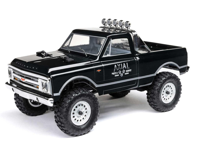 AXI00001V2T4 Axial SCX24 1967 Chevrolet C10 1/24 Crawler RTR, Black, AXI00001V2T4