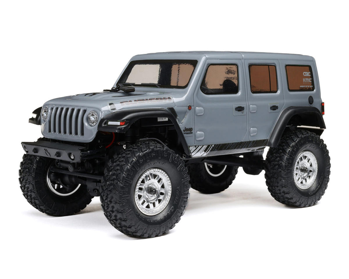 AXI00002V3T3 Axial SCX24 Jeep Wrangler JLU 1/24 Crawler RTR, Gray, AXI00002V3T3 Axial
