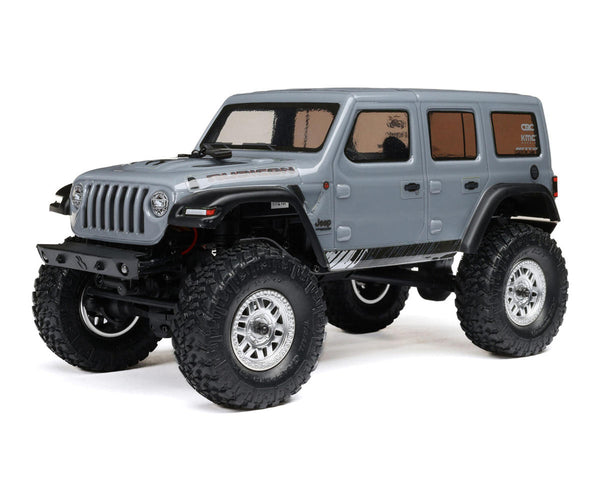 AXI00002V3T3 Axial SCX24 Jeep Wrangler JLU 1/24 Crawler RTR, Gray, AXI00002V3T3