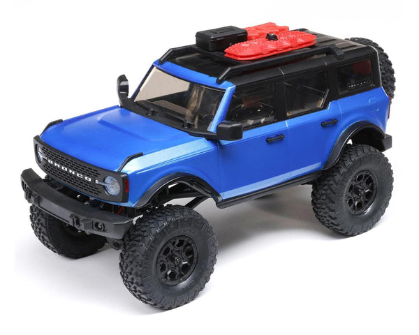 AXI00006T3 Axial SCX24 2021 Ford Bronco 1/24 Crawler RTR, Blue, AXI00006T3