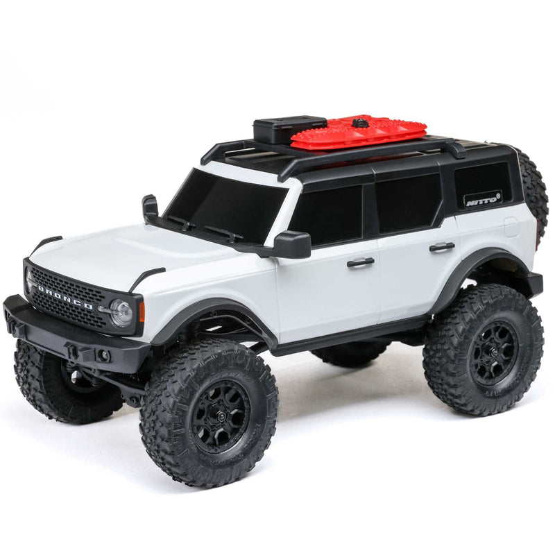 Axial SCX24 2021 Ford Bronco 1/24 Crawler RTR, White, AXI00006V2T4