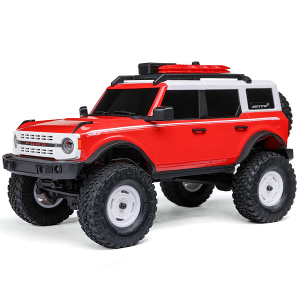 Axial SCX24 2021 Ford Bronco 1/24 Crawler RTR, Red, AXI00006V2T6